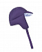 Двухстронняя шапка-ушанка, фиолетовый/сиреневый Yves Salomon | Фото 11