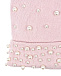 Розовая шапка с жемчужными бусинами Regina | Фото 3
