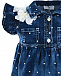 Джинсовое платье с рукавами-крылышками Monnalisa | Фото 4