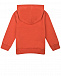 Оранжевая толстовка-худи с принтом &quot;вертолет&quot; Sanetta Kidswear | Фото 2