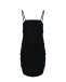 Платье с открытой спиной, черное Patrizia Pepe | Фото 1