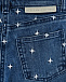 Синие джинсы с вышивкой &quot;звезды&quot; Stella McCartney | Фото 4