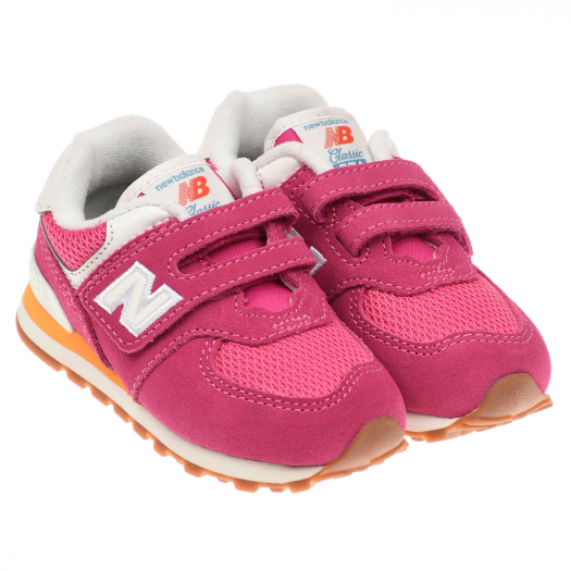 Базовые кроссовки 574 Classic цвета фуксии NEW BALANCE | Фото 1