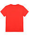 Красная футболка с белым логотипом Burberry | Фото 2
