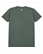 Темно-зеленая футболка с логотипом  | Фото 2