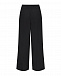 Черные брюки с накладными карманами 120% Lino | Фото 4