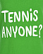 Зеленый сарафан с надписью &quot;Tennis anyone&quot;  | Фото 3