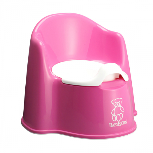 Горшок-кресло Baby Bjorn, розовый  | Фото 1