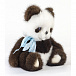 Мягкая игрушка Панда тедди из меха норки, 20 см Carolon | Фото 3