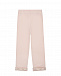 Розовые брюки из шерсти и кашемира Fendi | Фото 2