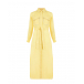 Светло-желтое платье с накладными карманами Forte dei Marmi Couture | Фото 1