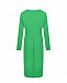 Зеленое платье с драпировкой Parosh | Фото 2