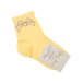 Желтые носки с бантами из стразов Story Loris | Фото 1