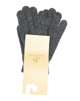 Серые шерстяные перчатки Jan&Sofie Серый, арт. 447-N02 GREY | Фото 1