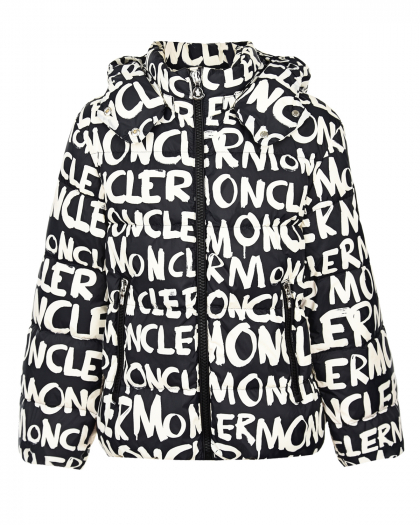 Стеганая куртка с контрастной подкладкой Moncler | Фото 1