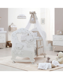 Детская кровать Jolie Oblo, белый/шоколадный ITALBABY , арт. 070.0860-6_ | Фото 2