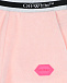 Розовые шорты черно-белой резинкой Off-White | Фото 4