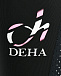 Черные леггинсы с сетчатыми вставками Deha | Фото 5