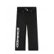 Черные джинсы прямого кроя с логотипом бренда Burberry | Фото 1
