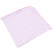Розовый плед с цветочным принтом, 66x66 см Kissy Kissy | Фото 1