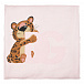 Розовое одеяло с принтом &quot;леопард&quot;, 68х80 см Dolce&Gabbana | Фото 2