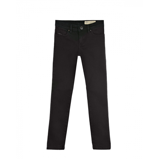 Черные skinny fit джинсы Diesel | Фото 1