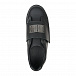 Черные кеды с металлическим лого Dolce&Gabbana | Фото 4