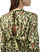 Платье ADELE, вырез на спине и принт «листики» Saloni | Фото 9