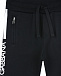 Черные спортивные брюки с лампасами Dolce&Gabbana | Фото 3