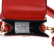Красная сумка с длинной ручкой, 12х4х11 см Monnalisa | Фото 4