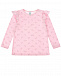Розовая пижама с рюшами и принтом &quot;лебеди&quot; Sanetta | Фото 2