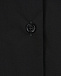 Черная рубашка свободного кроя MM6 Maison Margiela | Фото 7