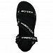 Сандалии черные на липучках с лого Dolce&Gabbana | Фото 4
