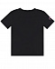 Черная футболка с принтом &quot;сердце&quot; MSGM | Фото 2