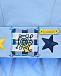 Голубая бандана с вышивкой &quot;звезды&quot; Il Trenino | Фото 3