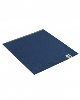 Синий снуд с зеленой отделкой, 25x25 см MaxiMo Синий, арт. 23600-101900 6314 | Фото 1