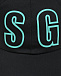 Черная бейсболка со сплошным лого MSGM | Фото 3