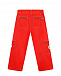 Красные джинсы с вышивкой Stella McCartney | Фото 3