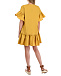 Желтое платье с воланами для беременных Attesa | Фото 3