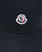 Синяя бейсболка с лого Moncler | Фото 3