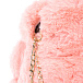 Розовый рюкзак из меха 20х27х15 см Regina | Фото 8