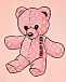 Розовый свитшот с принтом &quot;медведь&quot; Philipp Plein | Фото 3