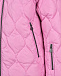Стеганая куртка в ромб, розовая Naumi | Фото 3