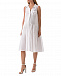 Белое платье без рукавов Vivetta | Фото 5