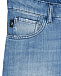 Голубые джинсовые бермуды Emporio Armani | Фото 4