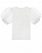 Белая блуза с рукавами-фонариками Monnalisa | Фото 2