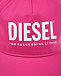 Бейсболка цвета фуксии Diesel | Фото 3