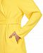 Желтое пальто из шерсти и кашемира Parosh | Фото 8