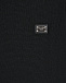 Черный джемпер с металлическим лого Dolce&Gabbana | Фото 3