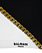 Черно-белый укороченный свитшот Balmain | Фото 3